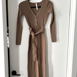 The Group by Babaton Henley Sweater Dress